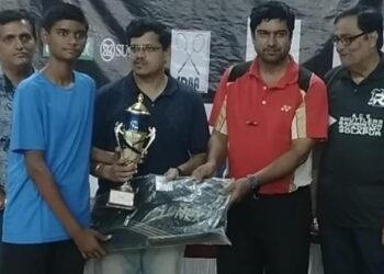 मल्टीडिस्ट्रीक्ट बॅडमिंटन स्पर्धेत सोलापूरचा आदित्य सगर विजयी