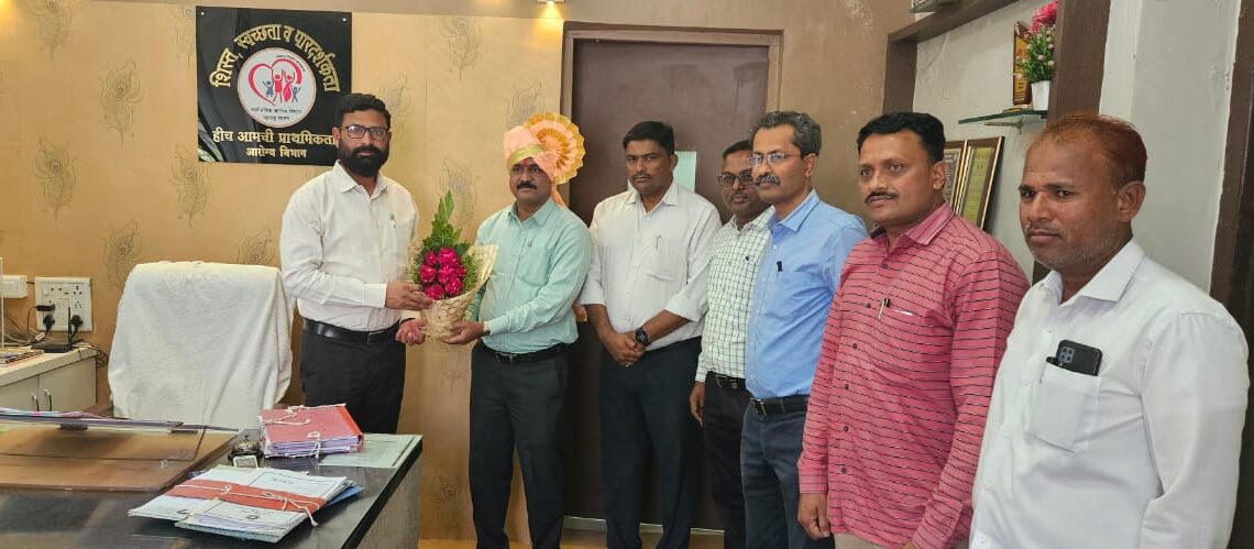 जिल्हा विस्तार व माध्यम अधिकारी धनंजय वाळा रूजू