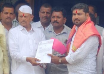 राष्ट्रवादी काँग्रेस शरद पवार पक्षाच्या दक्षिण तालुका कार्याध्यक्षपदी गणेश मोरे