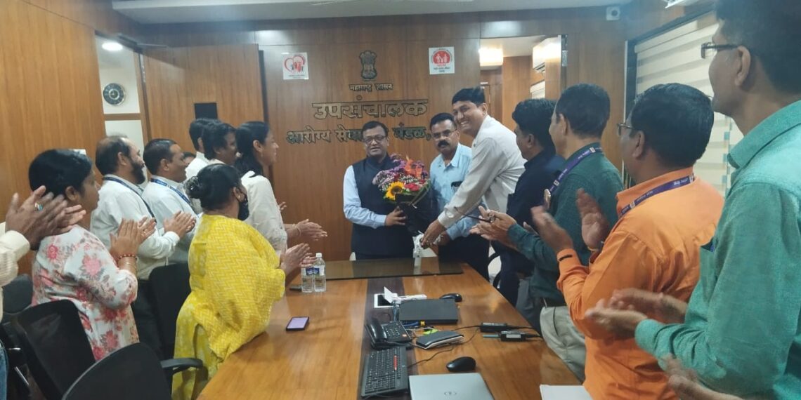 आरोग्य सेवा पुणे उपसंचालक पदी डॉ. भगवान अंतु पवार यांची नियुक्ती आरोग्य सेवा पुणे उपसंचालक पदी डॉ. भगवान अंतु पवार यांची नियुक्ती Dr Bhagwan Pawar appointed as DD of Health Services Pune