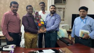 उपसंचालक (राज्य आरोग्य शिक्षण व संपर्क विभाग-IEC) पदाचा अतिरिक्त कार्यभार डॉ. भगवान पवार यांच्याकडे उपसंचालक (राज्य आरोग्य शिक्षण व संपर्क विभाग-IEC) पदाचा अतिरिक्त कार्यभार डॉ. भगवान पवार यांच्याकडेDr Bhagwan Pawar holds the additional charge of the post of DD IEC
